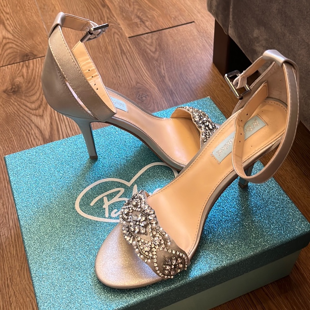 Bridal Shoes: Blue by Betsy Johnson